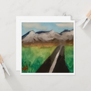 Mountain Road Card