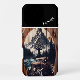 Mountain Road Hot Rod iPhone 16 Pro Max Case