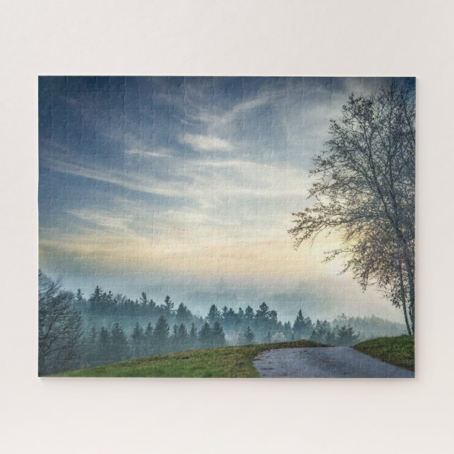 Mountain Road Jigsaw Puzzle (Horizontal)