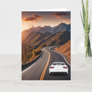 Mountain Road Retirement Card