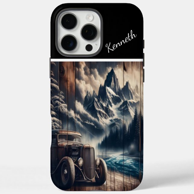 Mountain Road Trip Case-Mate iPhone Case (Back)