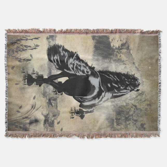 Mountain Rock High - Throw Blanket (Front)