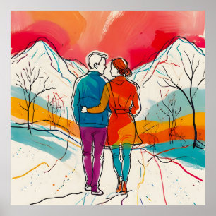 Mountain Romance Poster