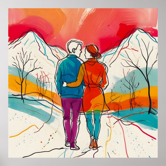Mountain Romance Poster (Front)
