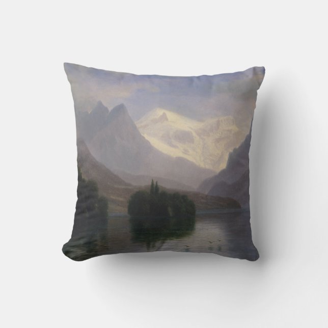 Mountain Scene Cushion (Front)