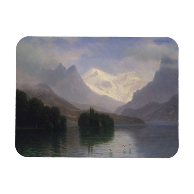 Mountain Scene Magnet (Horizontal)