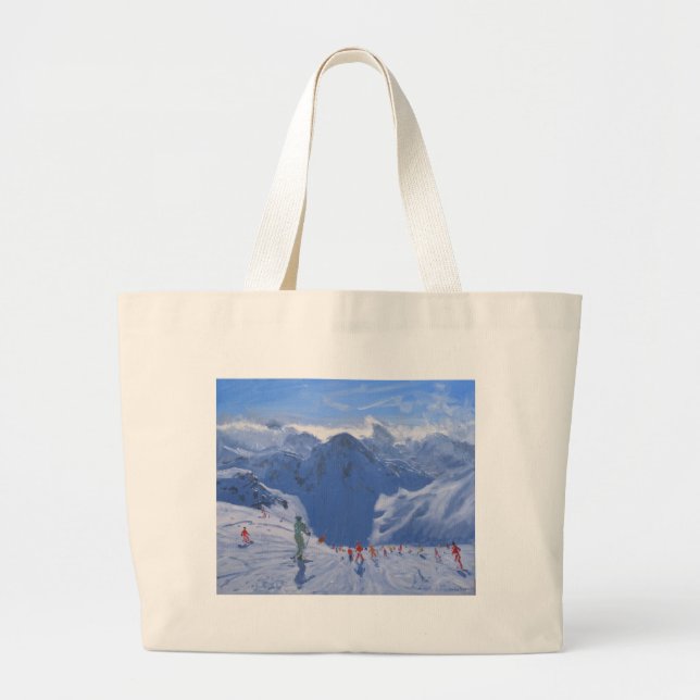 Mountain Shadow 2009 Large Tote Bag (Front)