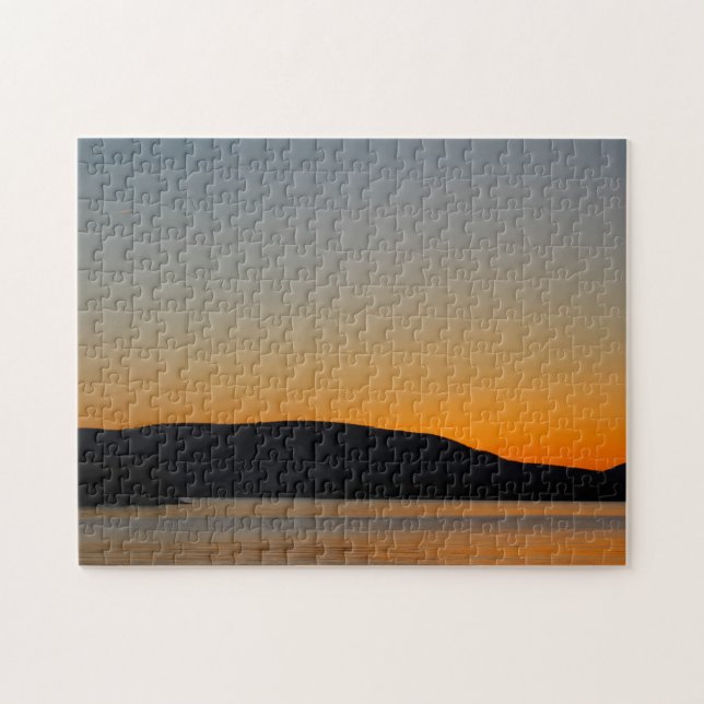Mountain Silhouette Jigsaw Puzzle (Horizontal)