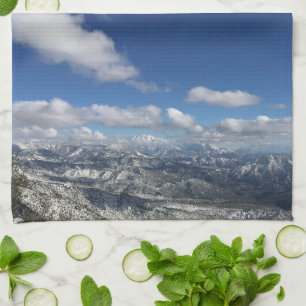 Mountain Snowscape Kitchen Towel