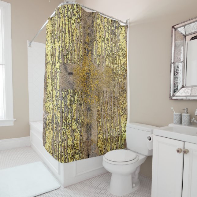Mountain Spirits Talking Canyons, New Mexico Shower Curtain (In Situ)