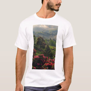Mountain Spring Nature Hiking T-Shirt