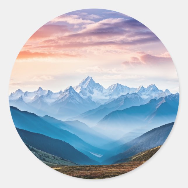 Mountain sticker (Front)