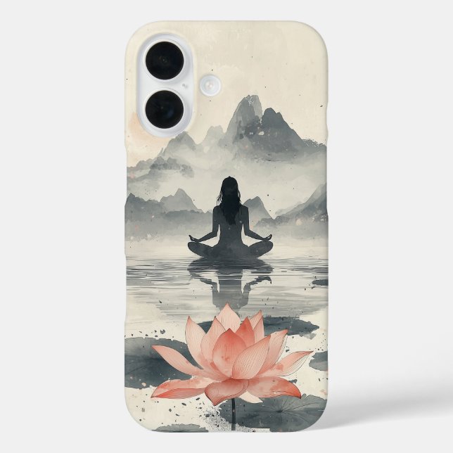 Mountain Stillness Case-Mate iPhone Case (Back)