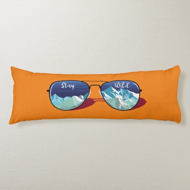 Mountain sun glasses body cushion (Front)