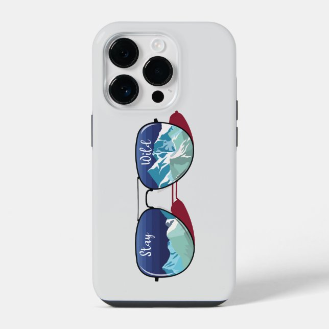 Mountain sun glasses Case-Mate iPhone case (Back)