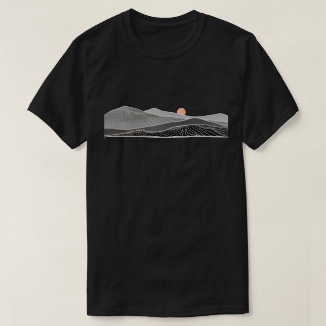 Mountain Sun T-Shirt (Design Front)