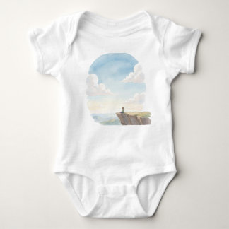 Mountain Sunrise ⛰️🌅 Baby Bodysuit