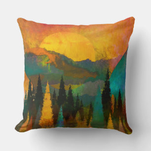 Mountain Sunset Cushion