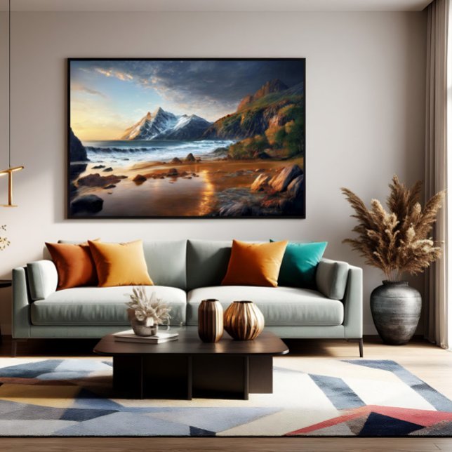 Mountain Sunset Poster (Creator Uploaded)