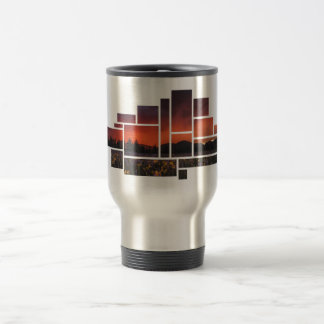 Mountain Sunset Travel Mug