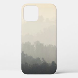 MOUNTAIN SURROUNDED BY TREES iPhone 12 CASE