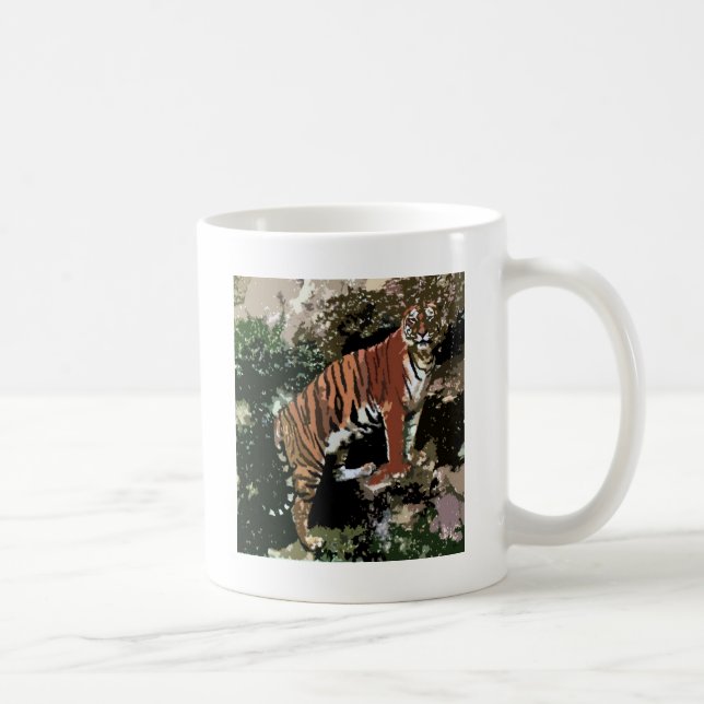 Mountain Tiger Coffee Mug (Right)