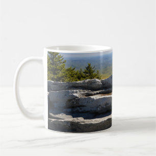 Mountain Top Boulders With Scenic View Coffee Mug