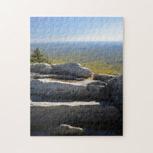 Mountain Top Boulders With View Jigsaw Puzzle