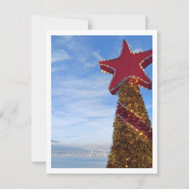 Mountain Top Experience Holiday Card (Front)