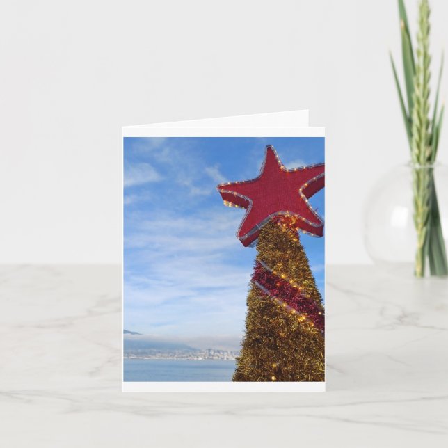 Mountain Top Experience Holiday Card (Front)