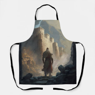 Mountain town siege apron