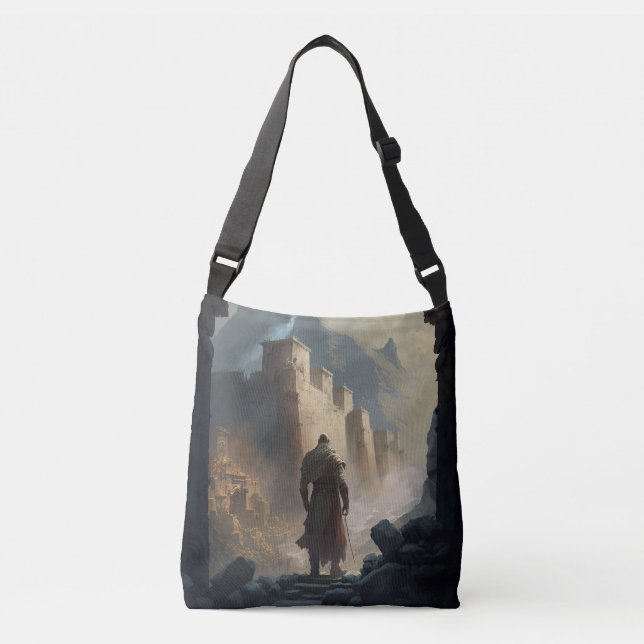Mountain Town Siege Crossbody Bag (Front)