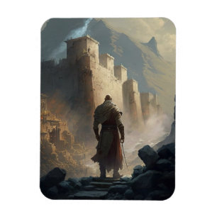 Mountain town siege magnet