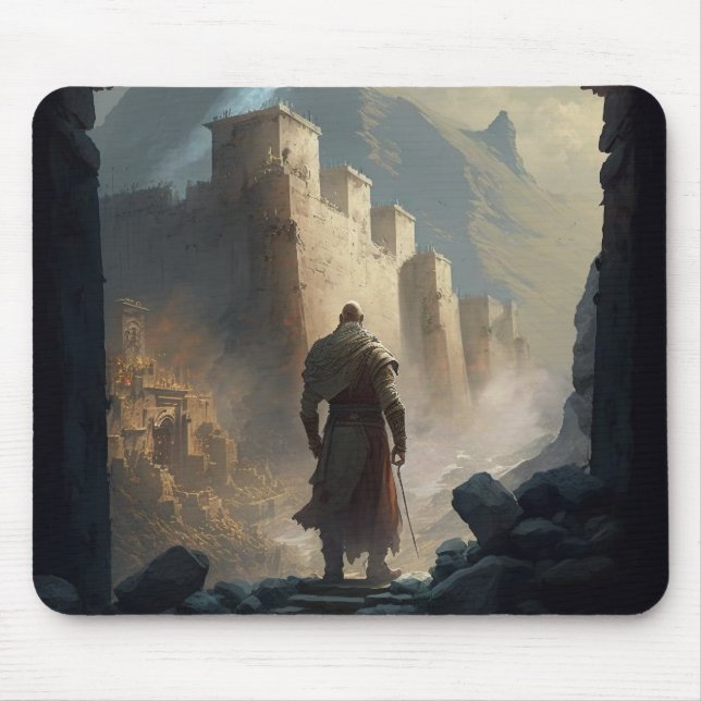 Mountain town siege mouse pad (Front)