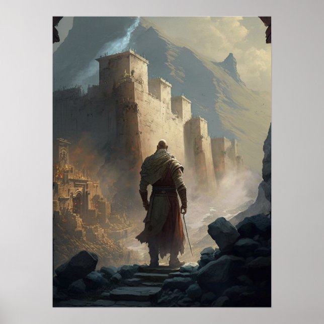 Mountain town siege poster (Front)