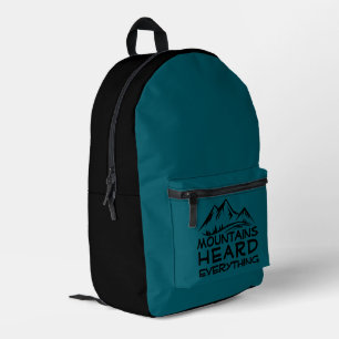 Mountain Trail Humour black blue Backpack