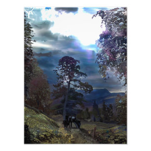 MOUNTAIN TRAIL PHOTO PRINT