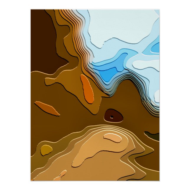 MOUNTAIN TRAIL POSTER (Front)