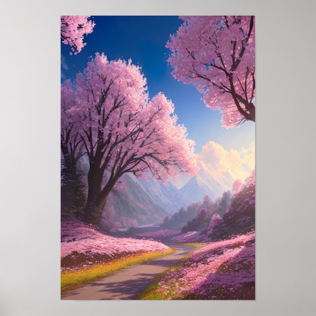 Mountain Trail Poster (Front)