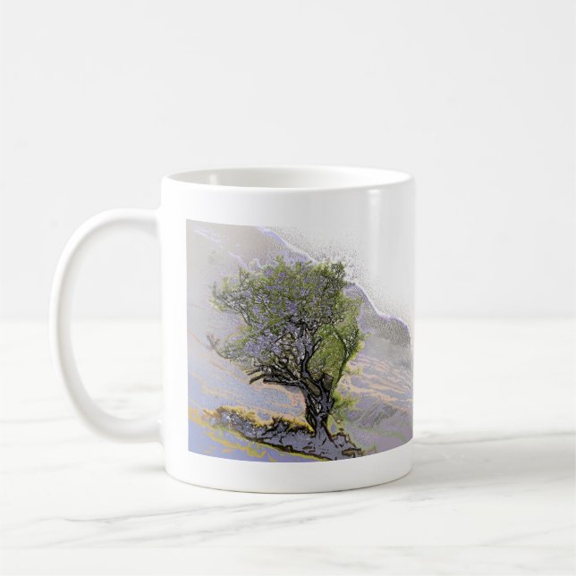 MOUNTAIN TREE COFFEE MUG (Left)