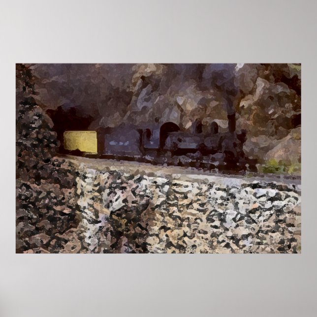 Mountain Tunnel Poster (Front)