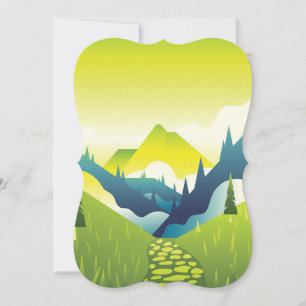 Mountain Valley Scenery