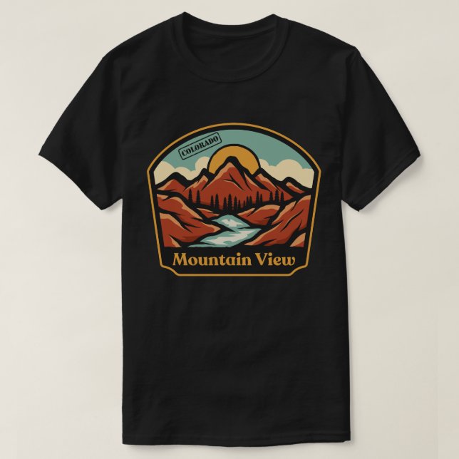 Mountain View, Colorado T-Shirt (Design Front)