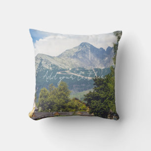 Mountain view cushion