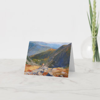 "Mountain View" Greeting Card