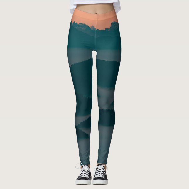 Mountain View Leggings (Front)