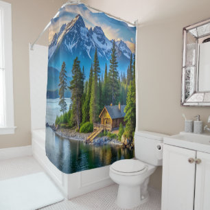 Mountain View Shower Curtain