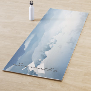 Mountain View Unique simple Design Yoga Mat