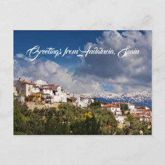 Mountain Village In Spain Postcard