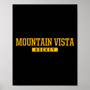 Mountain Vista High School Hockey Poster